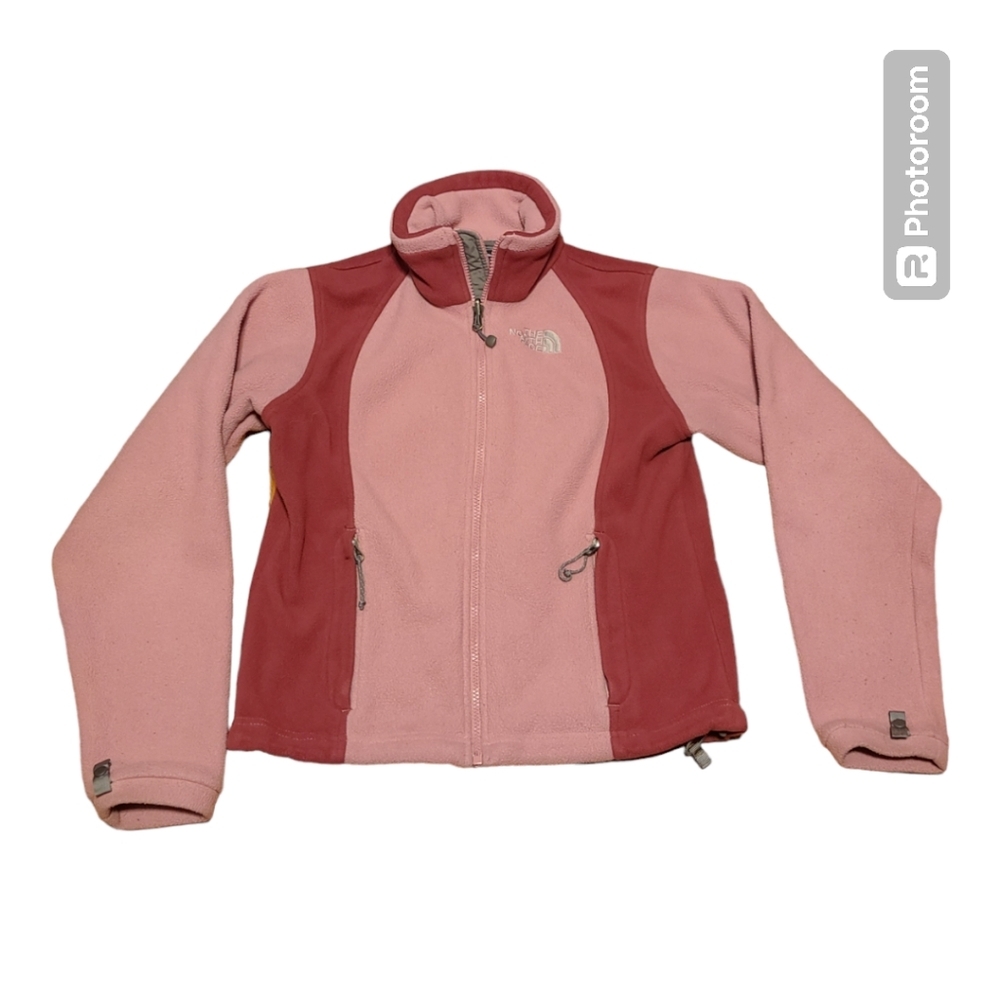 The‎ North Face Women's Long Sleeve Full Zip Fleece Two Tone Jacket XS